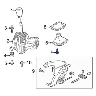 Acura OE - Manual Transmission Shift Boot Screw