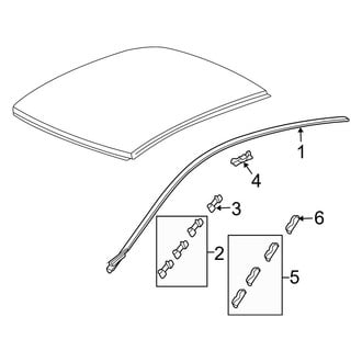 Acura OE - Roof - Exterior Trim