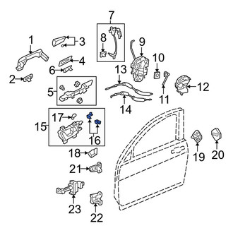 Acura OE - Rear Door Handle Link