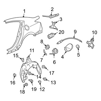 Acura OE - Quarter Panel & Components