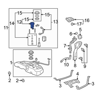 Acura OE - Fuel Pump Filter