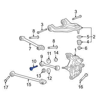 Acura OE - Rear Suspension Control Arm Bolt