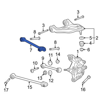 Acura OE - Front Left Lower Suspension Control Arm
