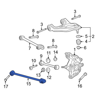 Acura OE - Rear Left Lower Forward Suspension Control Arm