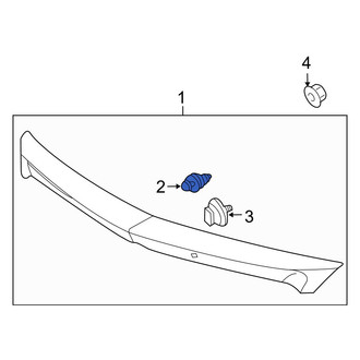 Acura OE - Spoiler Clip