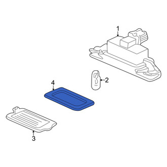 Acura OE - License Light Lens Gasket
