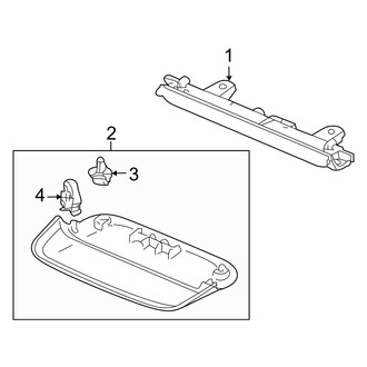 Acura OE - Rear Lamps - High Mounted Stop Lamp