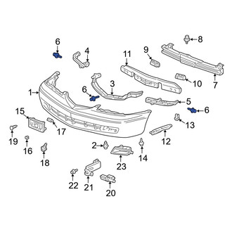 Acura OE - Bumper Cover Reinforcement Bolt