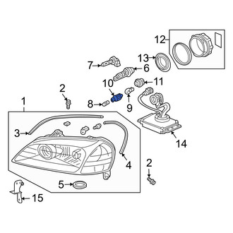 Acura OE - Front Headlight Socket