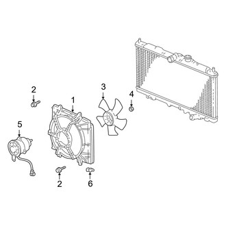 Acura OE - Cooling Fan (Base)