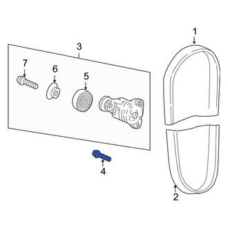 Acura OE - Upper Belt Tensioner Bolt