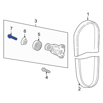 Acura OE - Belt Tensioner Pulley Bolt