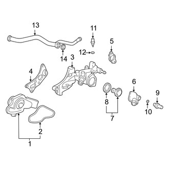 Acura OE - Cooling - Water Pump