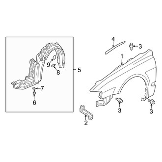 Acura OE - Fender & Components