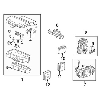 Acura OE - Electrical Components (Under Dash)
