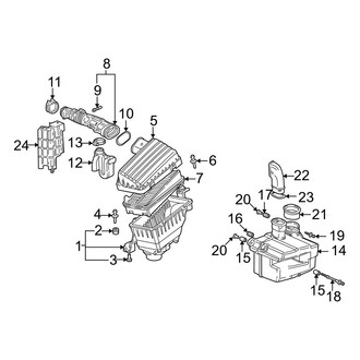 Acura OE - Engine / Transaxle - Air Intake (Base)