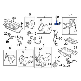 Acura OE - Engine Oil Pump Pickup Tube and Screen
