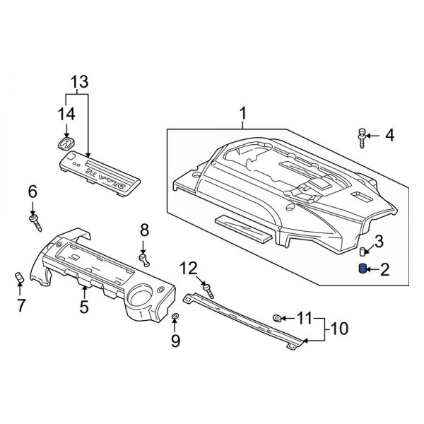 Engine Cover Grommet