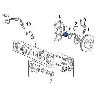 Acura OE - Front Wheel Bearing