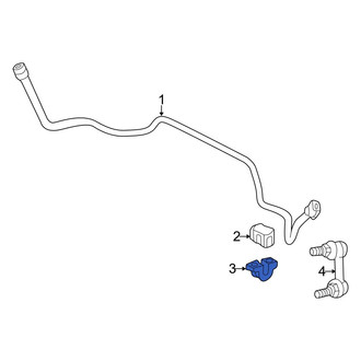 Acura OE - Front Suspension Stabilizer Bar Bracket