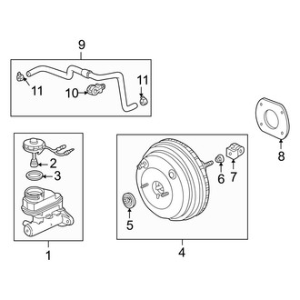 Acura OE - Cowl - Components on Dash Panel (Type-S)