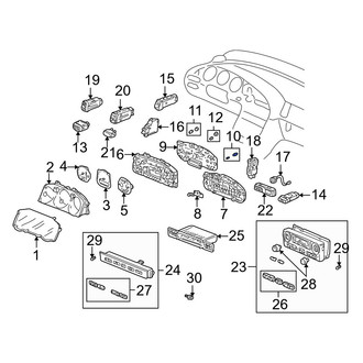 Acura OE - Instrument Panel Light Bulb