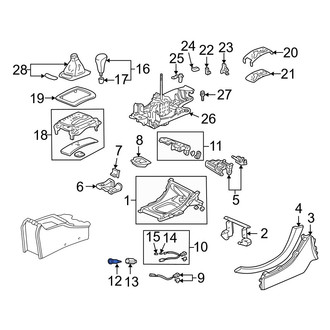 Acura OE - Front 12 Volt Accessory Power Outlet