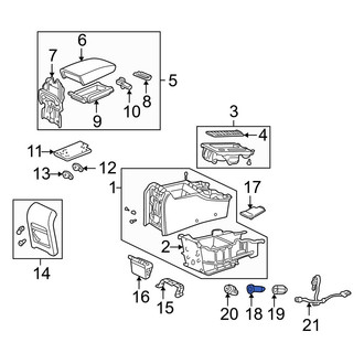Acura OE - Front 12 Volt Accessory Power Outlet