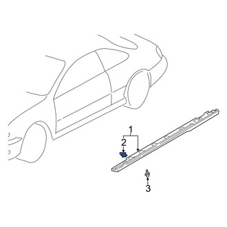 Acura OE - Rocker Panel Molding Clip