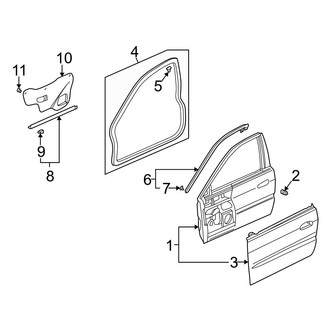 Acura OE - Door & Components