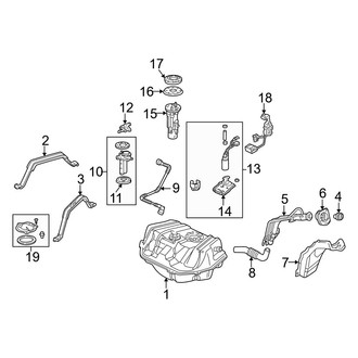 Acura OE - Fuel System Components