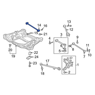 Acura OE - Rear Lower Forward Suspension Control Arm