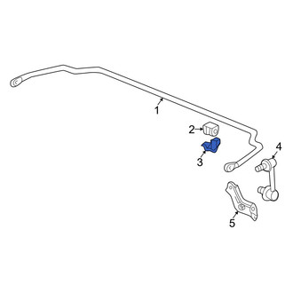 Acura OE - Rear Suspension Stabilizer Bar Bracket