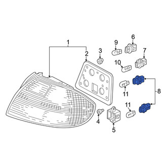 Acura OE - Tail Light Socket
