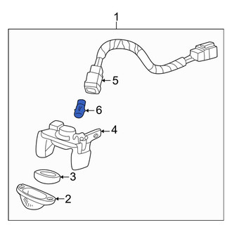 Acura OE - License Plate Light Bulb
