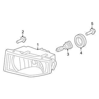 Acura OE - Front Lamps - Fog Lamps
