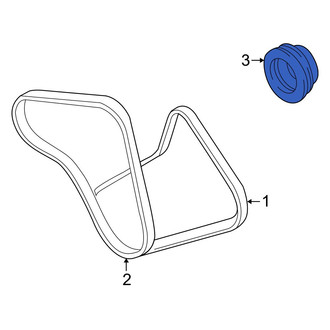 Acura OE - Power Steering Pump Pulley