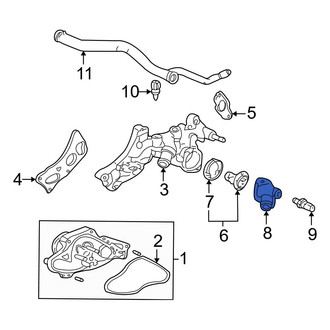 Acura OE - Engine Coolant Thermostat Housing
