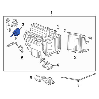 Acura OE - HVAC Blend Door Actuator
