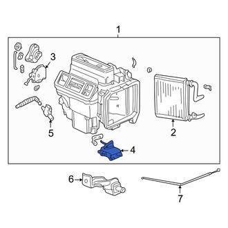 Acura OE - HVAC Blend Door Actuator