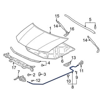 Acura OE - Front Hood Release Cable