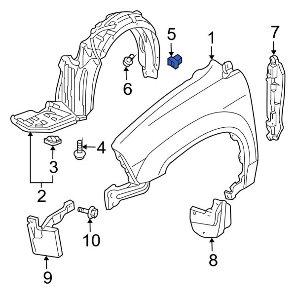 Fender Liner Grommet