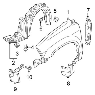 Acura OE - Fender & Components