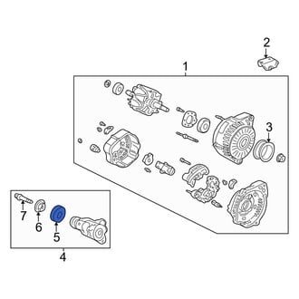 Acura OE - Accessory Drive Belt Tensioner Pulley
