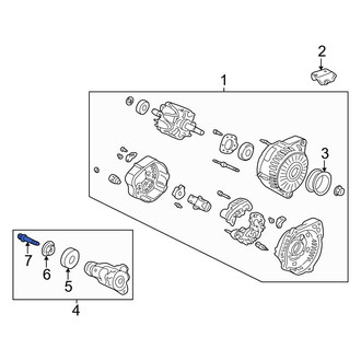 Acura OE - Belt Tensioner Pulley Bolt