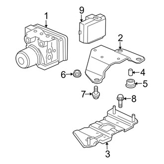 Acura OE - Electrical - ABS Components