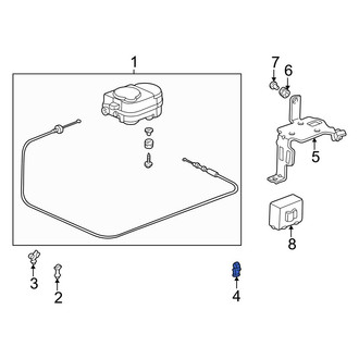 Acura OE - Cruise Control Actuator Clip