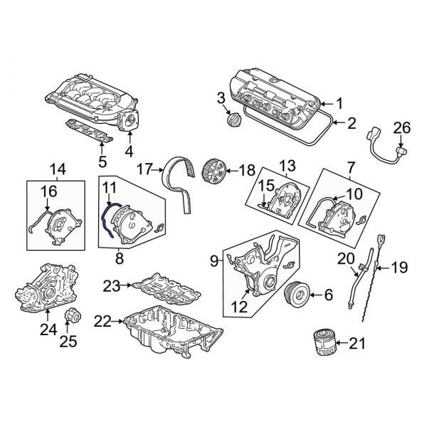 Engine Timing Cover Gasket