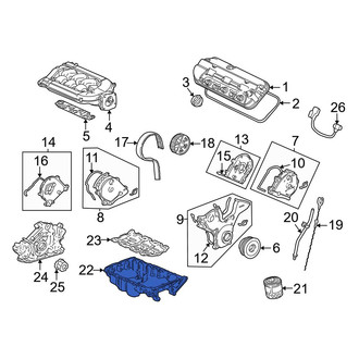 Acura OE - Engine Oil Pan