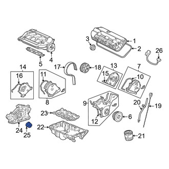 Acura OE - Engine Timing Crankshaft Gear